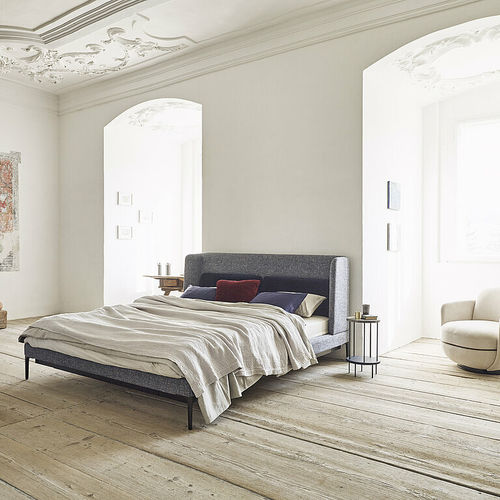 Letto matrimoniale - Joyce Niche - Wittmann - contemporaneo / imbottito / con testiera imbottita
