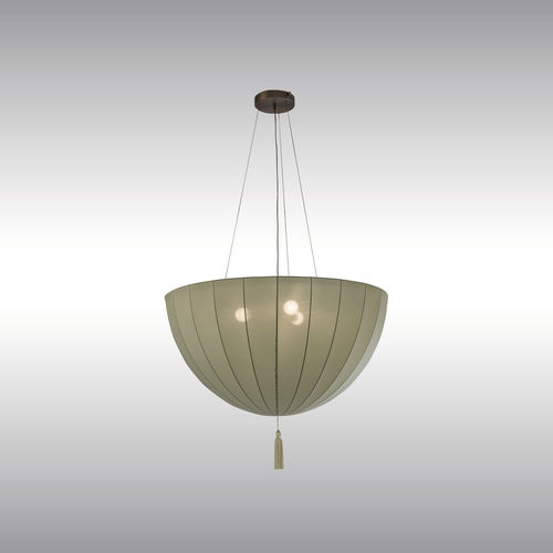 Plafoniera classica - 21804 - Woka Lamps Vienna - in tessuto / LED / a incandescenza