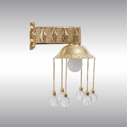 Applique Art Deco - 21922 - Woka Lamps Vienna - da interno / in ottone / LED