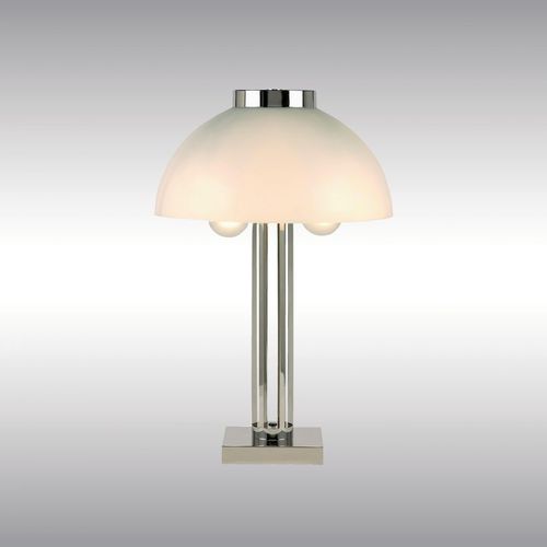 Lampada da tavolo - BUREAU 20302 - Woka Lamps Vienna - in vetro / in nichel / in ottone