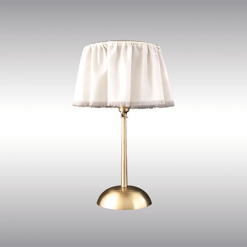 Lampada da tavolo - VERANDA 20301 - Woka Lamps Vienna - in seta / in nichel / in ottone