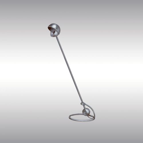 Lampada da terra - AD5 55 - Woka Lamps Vienna - in ottone / design Bauhaus / con cavo