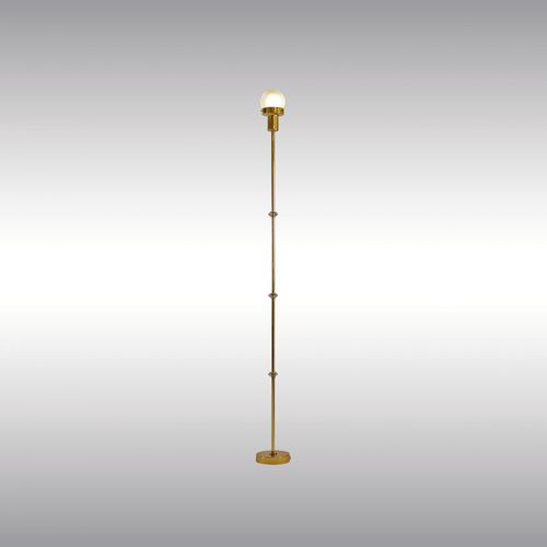 Lampada da terra - TRACK 21108 - Woka Lamps Vienna - in ottone / in vetro / in vetro soffiato