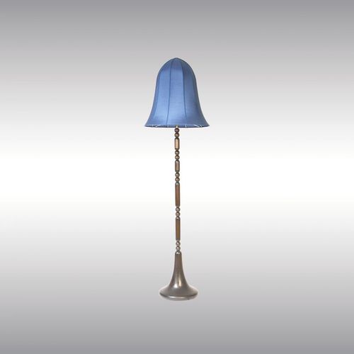 Lampada da terra - WIKTORIN WW-17 20318 - Woka Lamps Vienna - in seta / in legno / classica