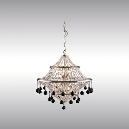 Lampadario classico - WERKBUND 20803 - Woka Lamps Vienna - in cristallo / in ottone / LED
