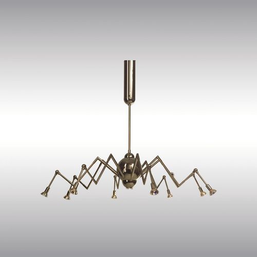 Lampadario classico - MIMI 1032 - Woka Lamps Vienna - in ottone / alogeno