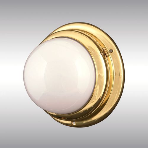 Applique classica - WTR2 18 - Woka Lamps Vienna - da interno / in ottone / in vetro