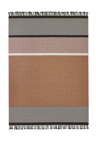 Tappeto contemporaneo - SAN FRANCISCO - Woodnotes - a righe / in fibra di carta / rettangolare