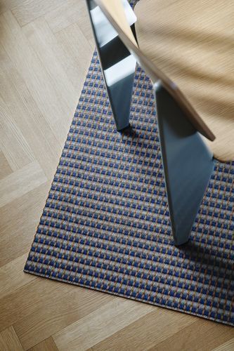 Tappeto design scandinavo - BULEVARDI - Woodnotes - con motivi geometrici / in poliestere / in fibra di carta