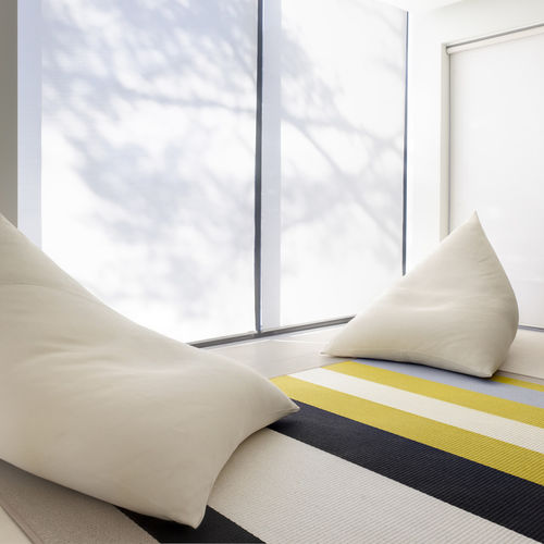 Poltrona contemporanea - ROO - Woodnotes - in cotone / in fibra di carta / con rivestimento rimovibile