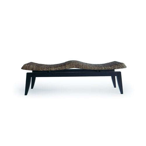 Panca contemporanea - ANTIX - Yothaka - in rattan / senza schienale / senza braccioli