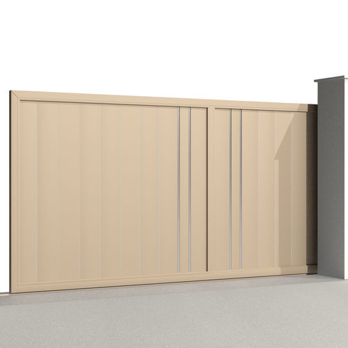 Cancello scorrevole - WAGNER C010 - Gates-Creations - destro / sinistro / in alluminio