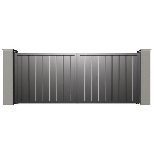 Cancello battente - PUCCINI B032 - Gates-Creations - destro / sinistro / in alluminio