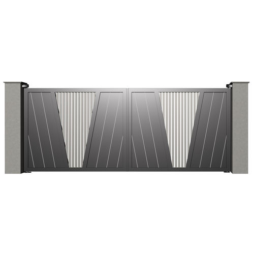 Cancello battente - Tr&eacute;sor AMETHYSTE B029 - Gates-Creations - destro / sinistro / in alluminio