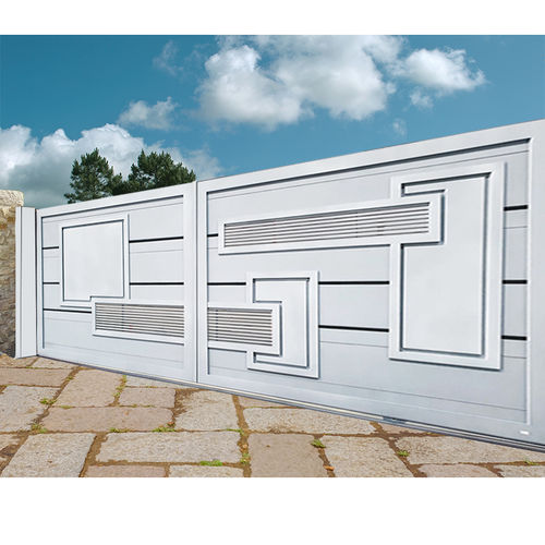 Cancello battente - CITRINE B037 - Gates-Creations - destro / sinistro / in alluminio
