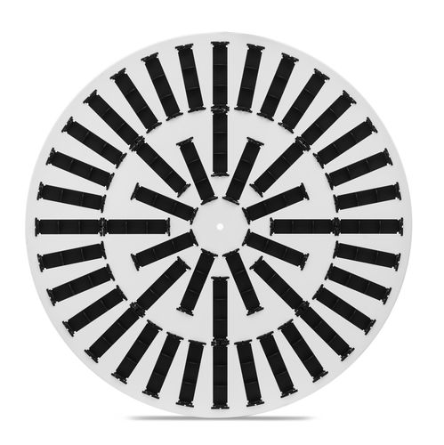 Diffusore d'aria da soffitto - DRC-R - SAMOVENT TECHNIK,S.L - circolare / in acciaio / professionale