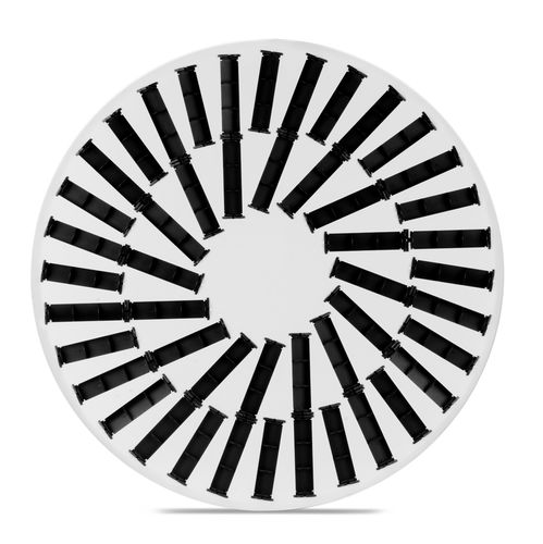 Diffusore d'aria da soffitto - DRS-R - SAMOVENT TECHNIK,S.L - circolare / in acciaio / professionale