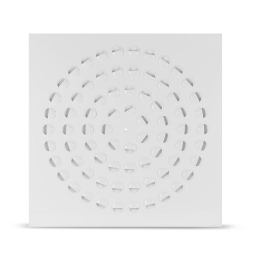 Diffusore d'aria da soffitto - DCN - SAMOVENT TECHNIK,S.L - quadrato / in acciaio / professionale