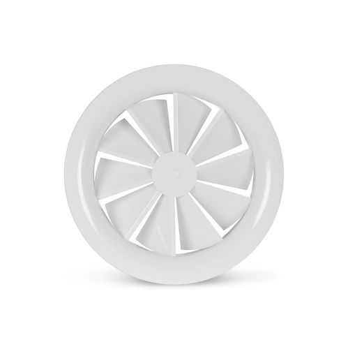 Diffusore d'aria da soffitto - DGF-R - SAMOVENT TECHNIK,S.L - rotondo / in acciaio / professionale