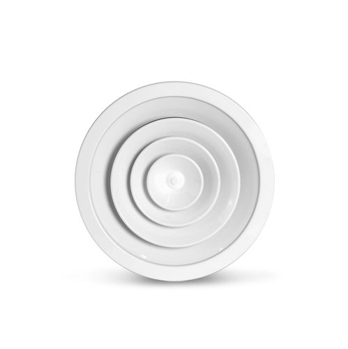 Diffusore d'aria da soffitto - DCF - SAMOVENT TECHNIK,S.L - rotondo / in alluminio / professionale