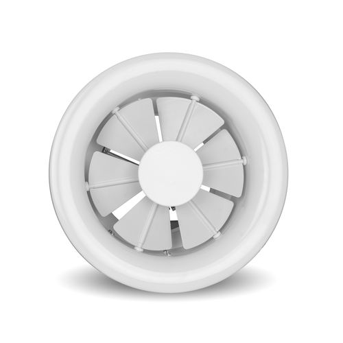 Diffusore d'aria da soffitto - DGV-T - SAMOVENT TECHNIK,S.L - rotondo / in acciaio / in alluminio