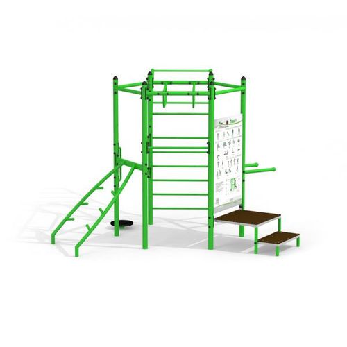 Multitstazione d'allenamento - HEXAGON TRAINING SET W/ STAIRS   - Lars Laj