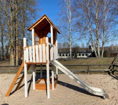 Torre da gioco per parco giochi - LISA'S     - Lars Laj - con scivolo