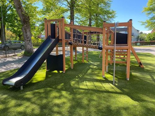 Struttura ludica per parco giochi - CHALLENGER NATURE II  - Lars Laj - in acciaio inossidabile / in acciaio galvanizzato / in alluminio