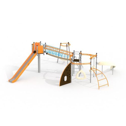 Struttura ludica per parco giochi - COPERNICUS   - Lars Laj - in acciaio inossidabile / in polipropilene / in HDPE