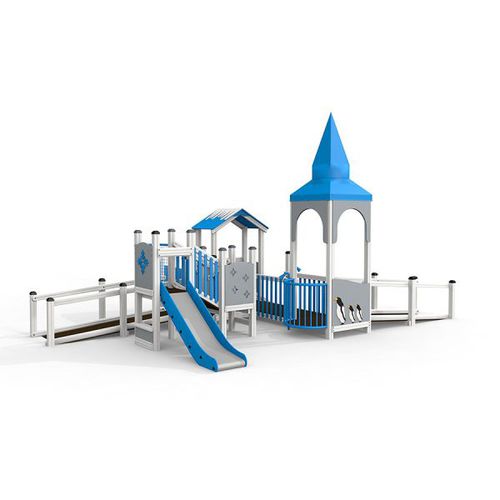 Torre da gioco con scivolo - WINTER RESIDENCE  - Lars Laj