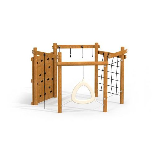 Struttura d'arrampicata per parco giochi - SEQUOIA   - Lars Laj