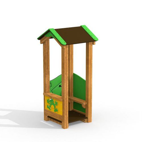 Casetta da gioco per parco giochi - FROG    - Lars Laj - a pavimento / a tenuta stagna