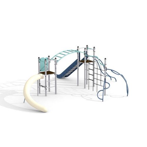 Struttura d'arrampicata per parco giochi - ORION    - Lars Laj - con scivolo