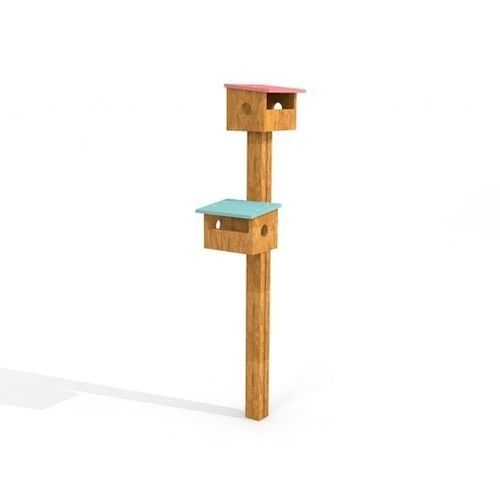 Mangiatoia per uccelli in larice - BIRD FEEDER  - Lars Laj - in polietilene ad alta densità HDPE