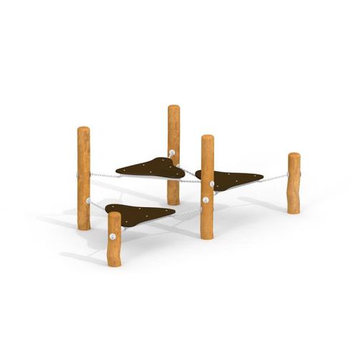 Percorso a ostacoli per parco giochi - KENTUCKY   - Lars Laj - da slalom / piattaforma / da esterno