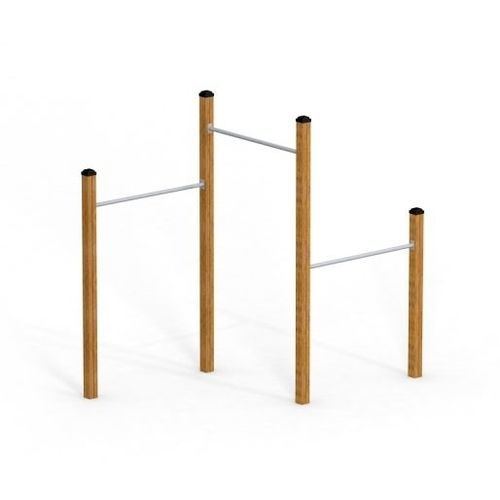 Barra di trazione tripla - 10692       - Lars Laj - in acciaio galvanizzato / in legno / da esterno