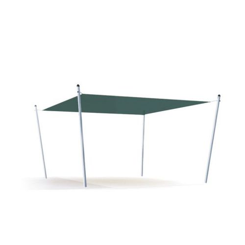 Pannello per protezione solare in nylon - SQUARE ATLANTIS  - Lars Laj - in acciaio con rivestimento a polvere / in acciaio / orizzontale