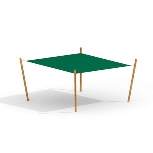 Pannello per protezione solare in legno - SQUARE NATURE  - Lars Laj - in nylon / per tettoia / fisso