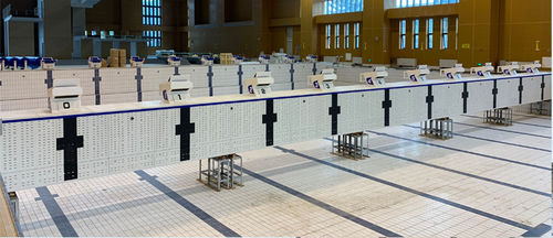 Parete mobile per piscina trasversale - Jiangyin Sifang Swimming Rehabilitation Industry Co., Ltd.