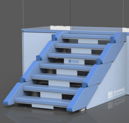 Scala per piscina in composito - Jiangyin Sifang Swimming Rehabilitation Industry Co., Ltd.