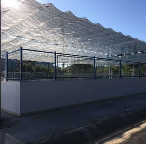 Copertura per piscina alta - Jiangyin Sifang Swimming Rehabilitation Industry Co., Ltd. - scorrevole / in acciaio / in PE