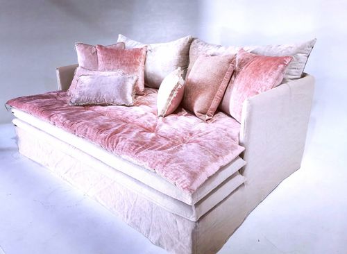 Divano letto - MADEMOISELLE - MILLE ET UNE NUIT XL - BERENGERE LEROY - contemporaneo / in velluto / in cotone