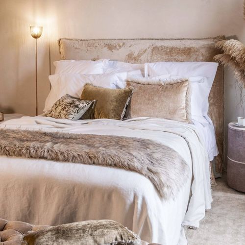 Testiera per letto matrimoniale - HAVAANE BEACH - MILA - BERENGERE LEROY - contemporanea / in tessuto / in velluto