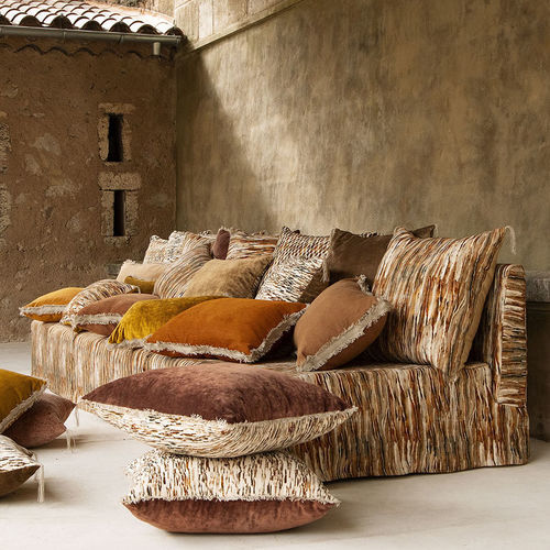Divano contemporaneo - ETE INDIEN - SACHA - BERENGERE LEROY - in tessuto / con cuscino rimovibile / con rivestimento rimovibile