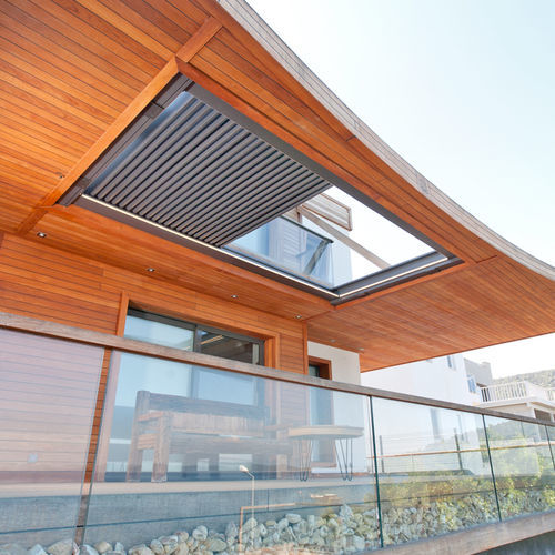 Persiana a lamelle - FRAMELESS - Designer shade solutions - basculante / a lamelle / in alluminio