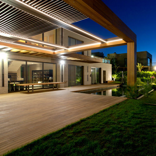 Vetrata scorrevole - Designer shade solutions - a fisarmonica / a doppi vetri / a 2 ante