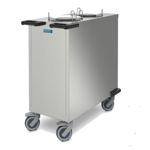 Carrello portastoviglie - 0162806 - HUPFER - per ristorante / in acciaio inossidabile / in plastica