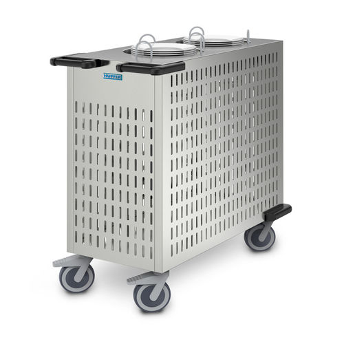 Carrello portastoviglie - 0162807 - HUPFER - per ristorante / in acciaio inossidabile / in plastica