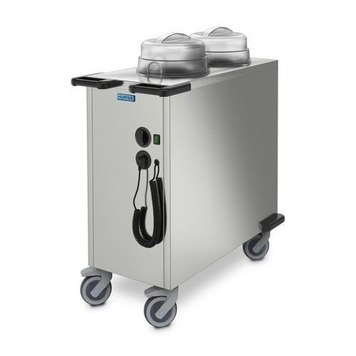 Carrello portastoviglie - 0162810 - HUPFER - per ristorante / riscaldato / in acciaio inossidabile
