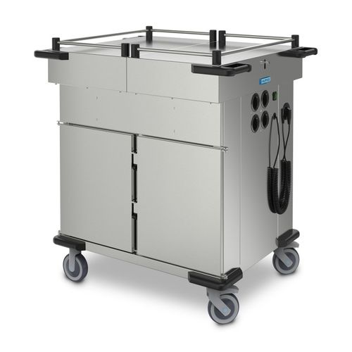 Carrello portastoviglie - 0162945 - HUPFER - per trasporto pasti / per cucina professionale / riscaldato